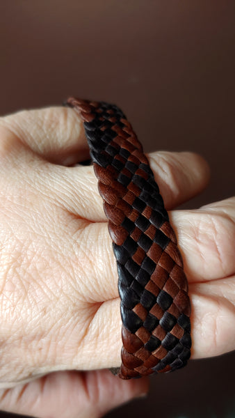 Amari Braided Leather Bracelet | Men's & Women's Warrior Leather Bracelet - SS1077