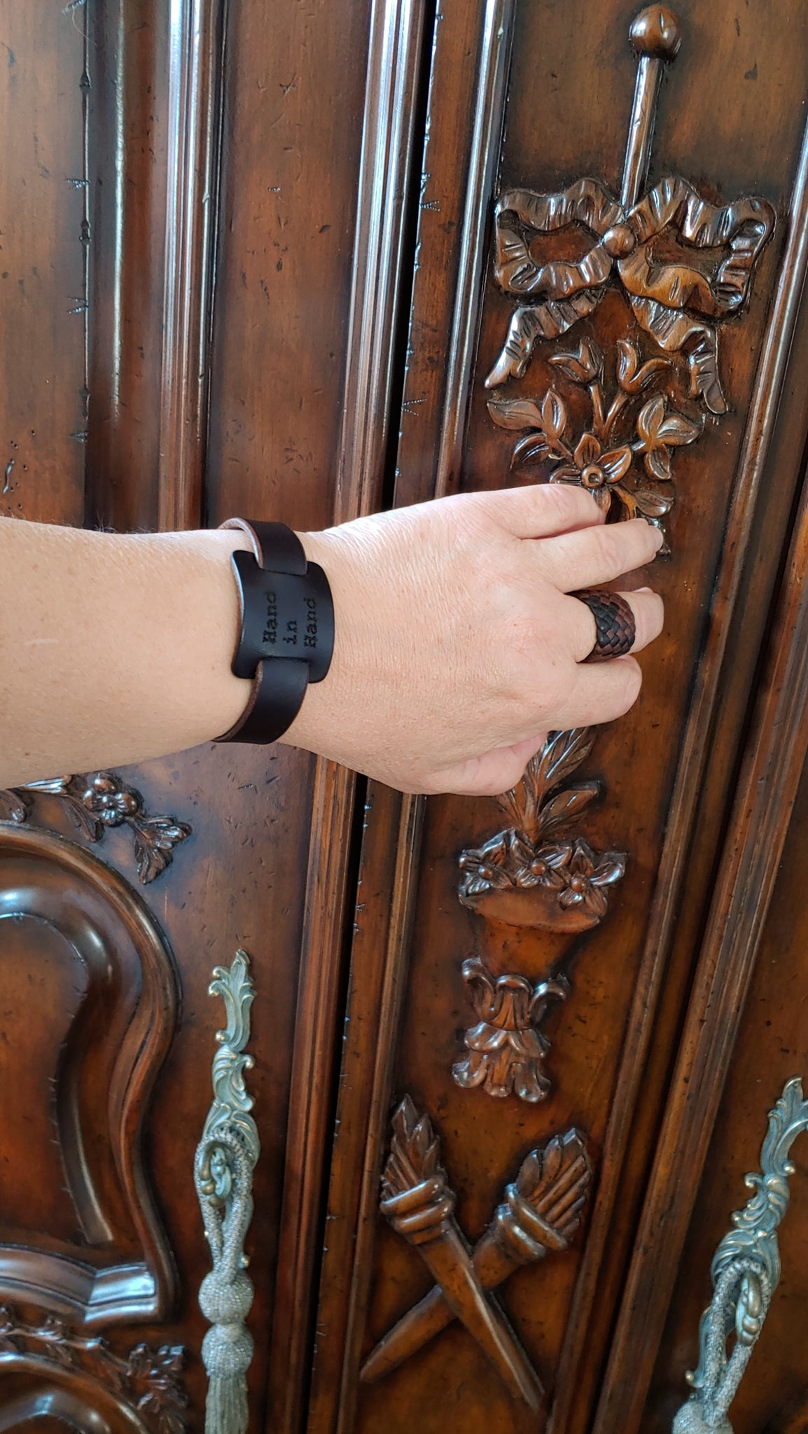 The Compassion Collection Interchangeable Leather Bracelet