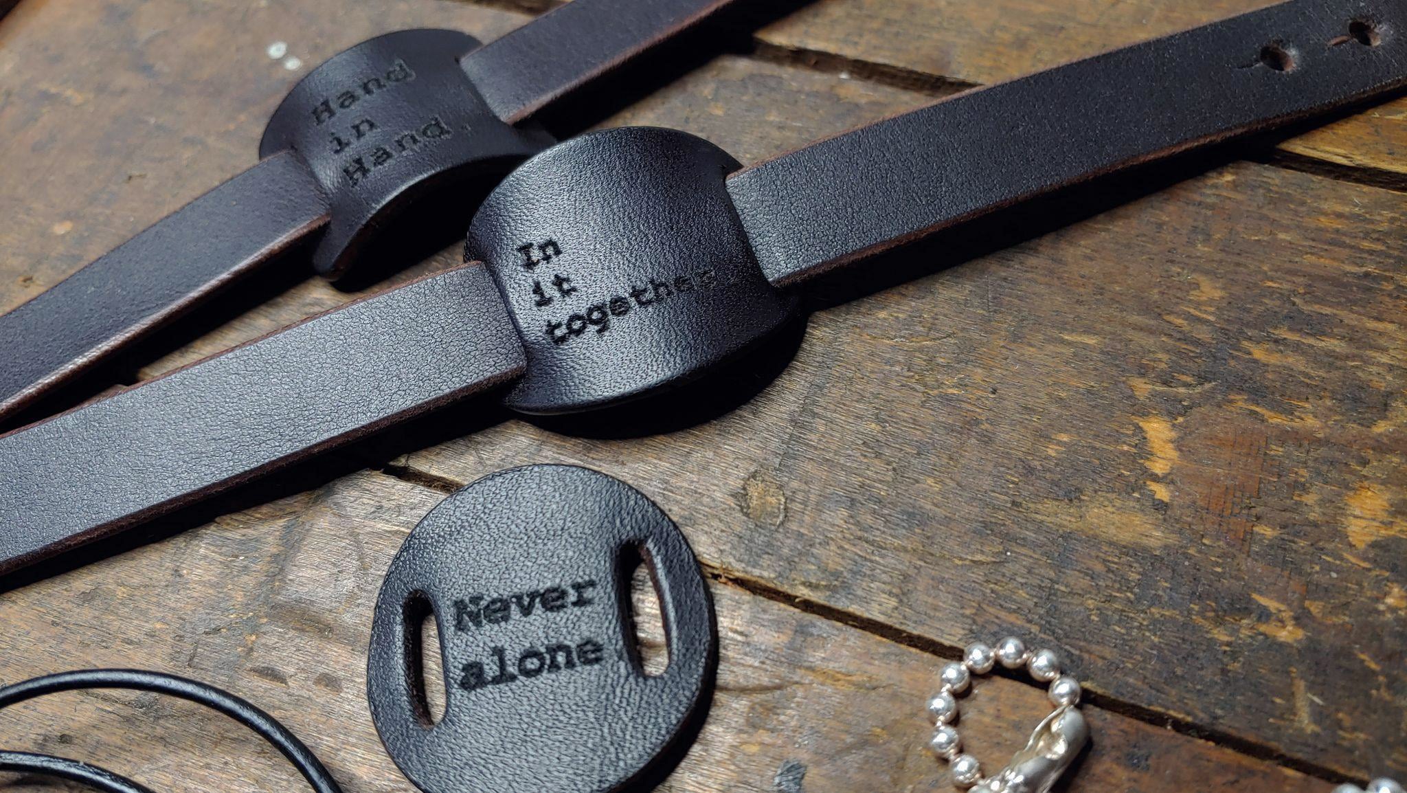 The Compassion Collection Interchangeable Leather Bracelet