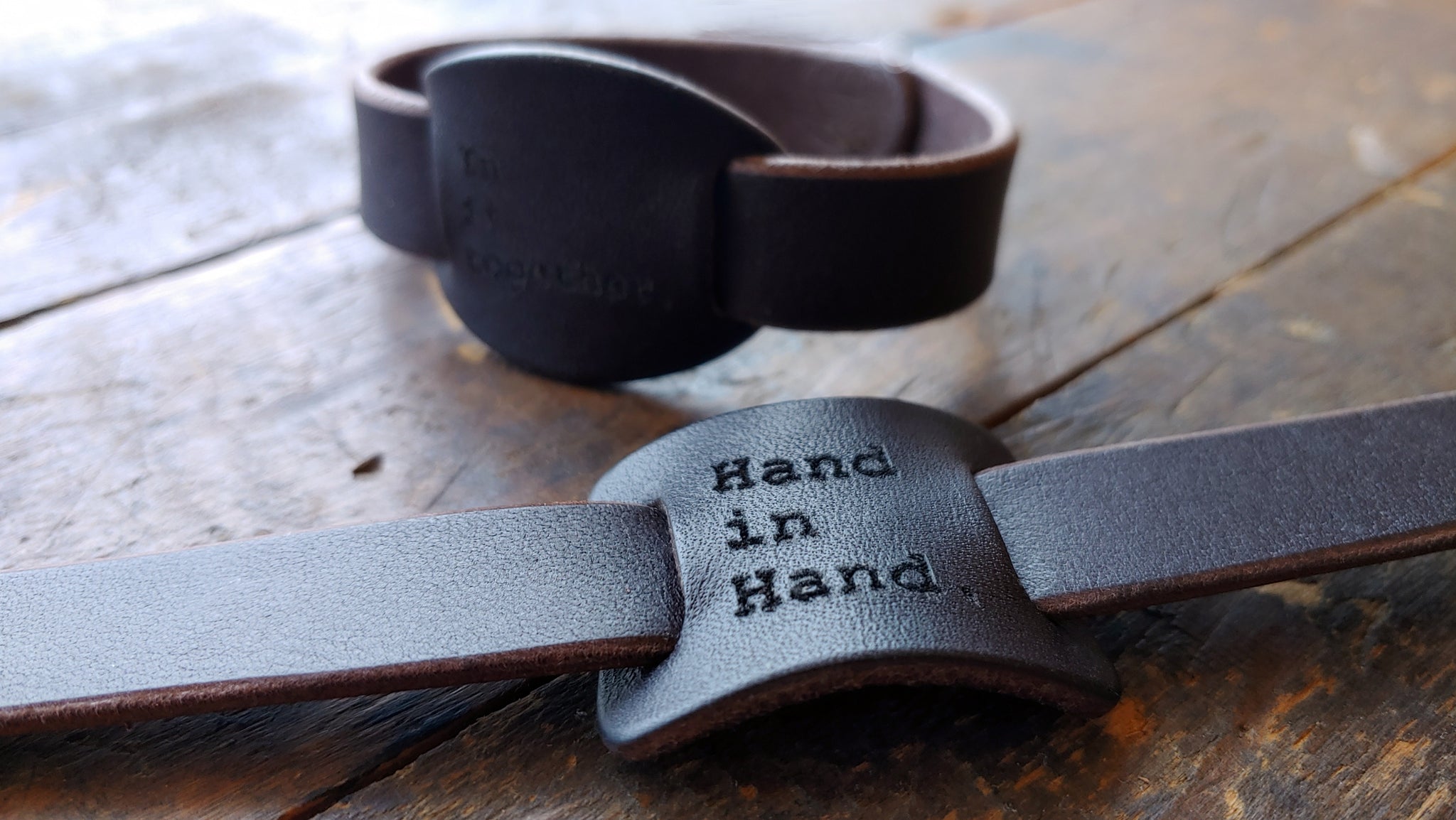 The Compassion Collection Interchangeable Leather Bracelet