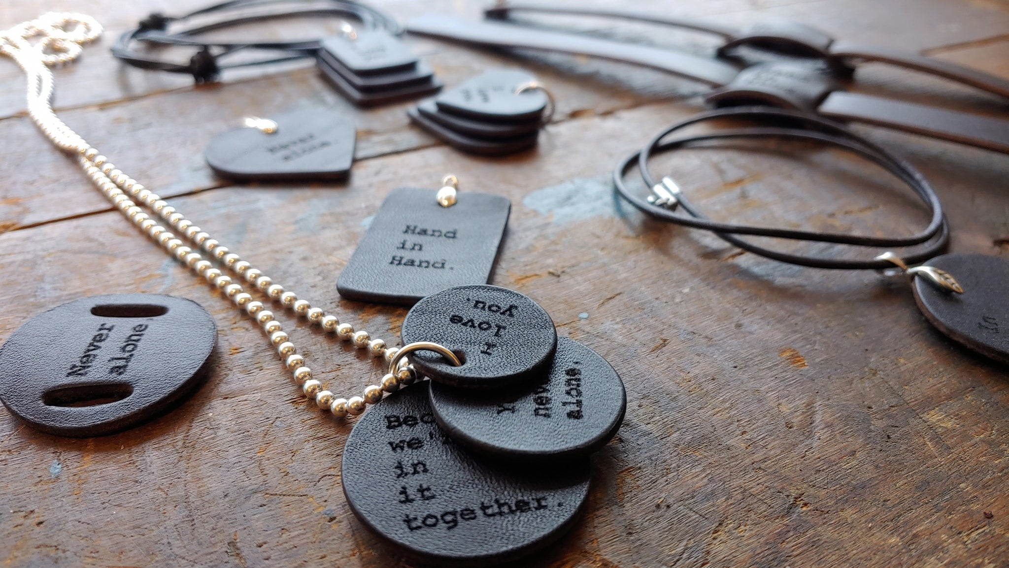 The Compassion Collection Interchangeable Leather Bracelet