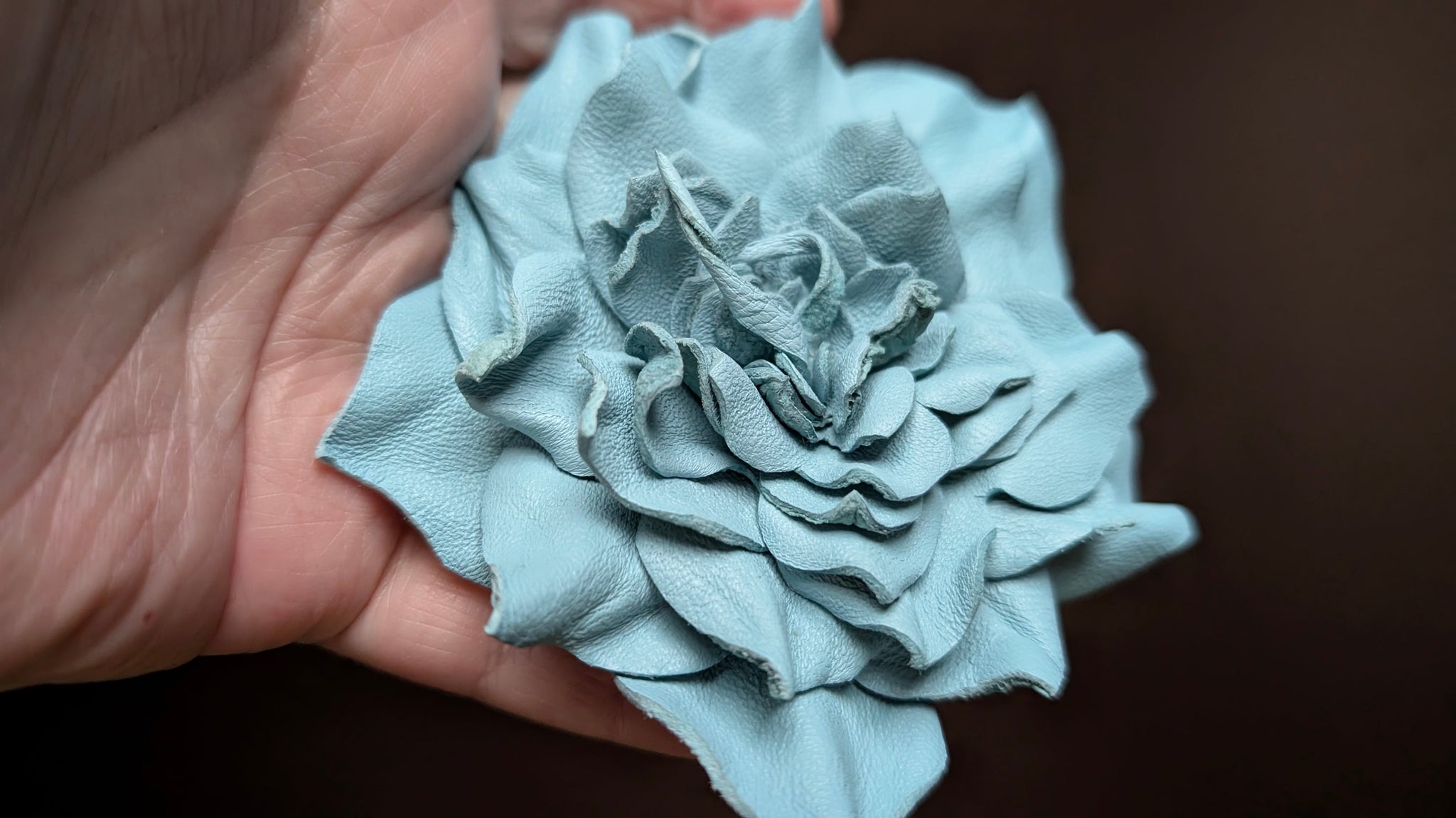 Leather Flower Making Kit ~ Leather Templates Stiffening Agent and More