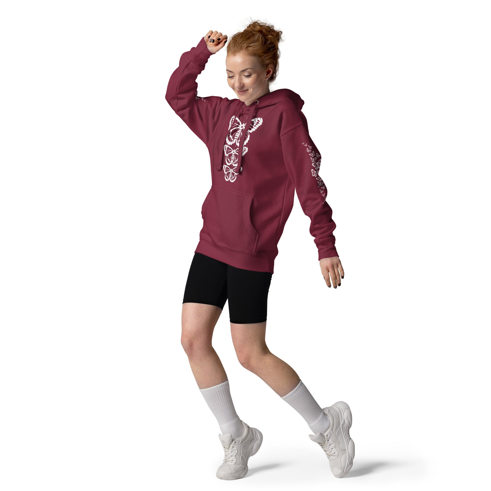 Body Mind Spirit Butterfly Unisex Hoodie