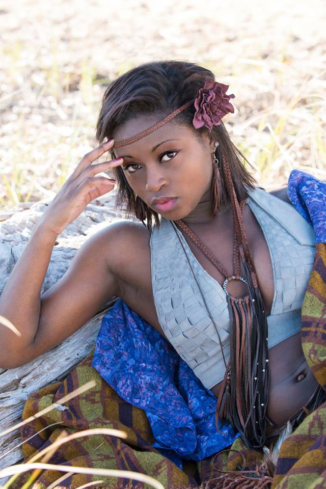 Alie Suede Halter Top | Basket Weave Backless Crop Top with Wide Sash Ties - SS1076