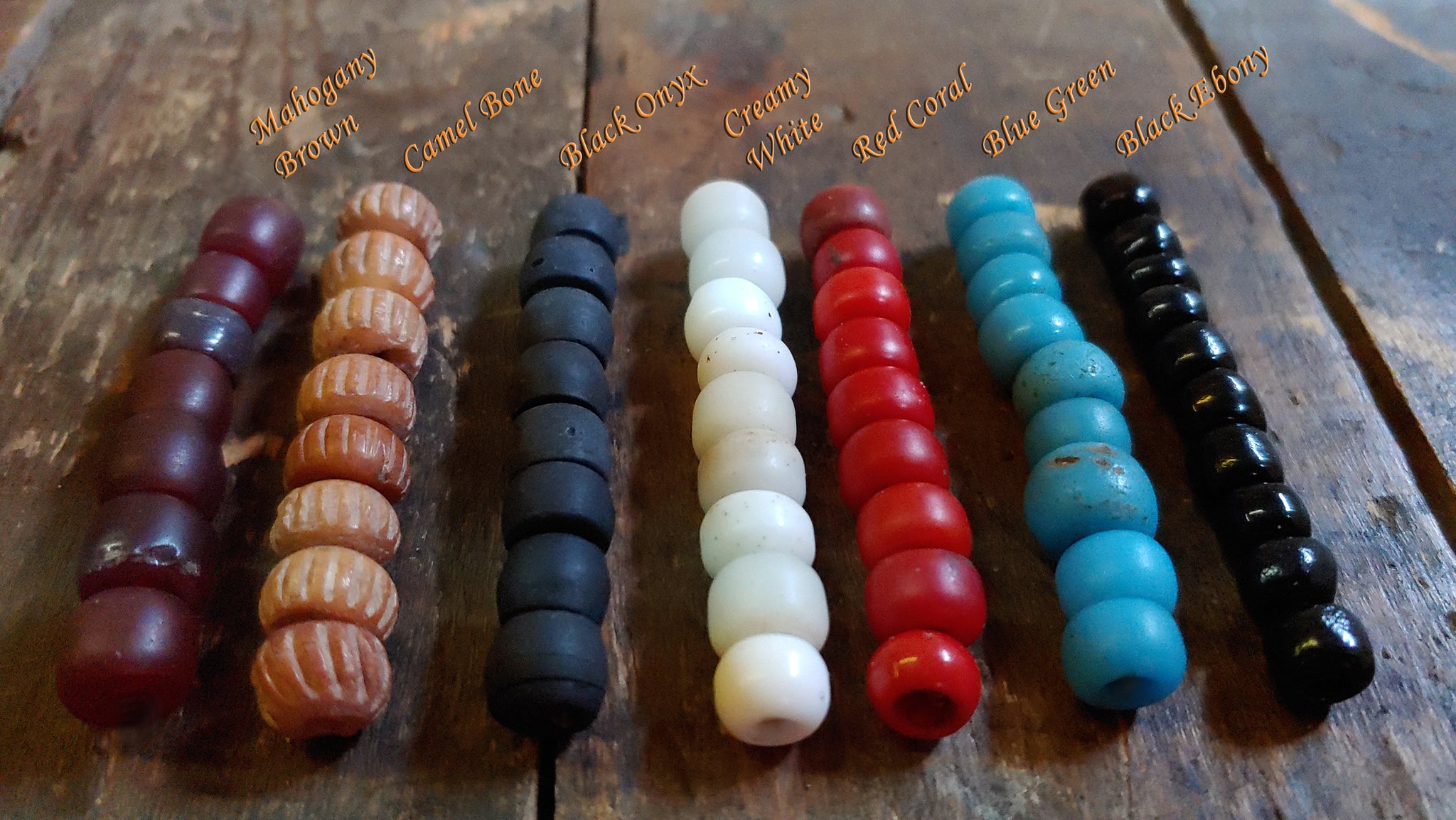 Chuma African Trade Bead Leather Bracelet and Necklace Collection bead offerings