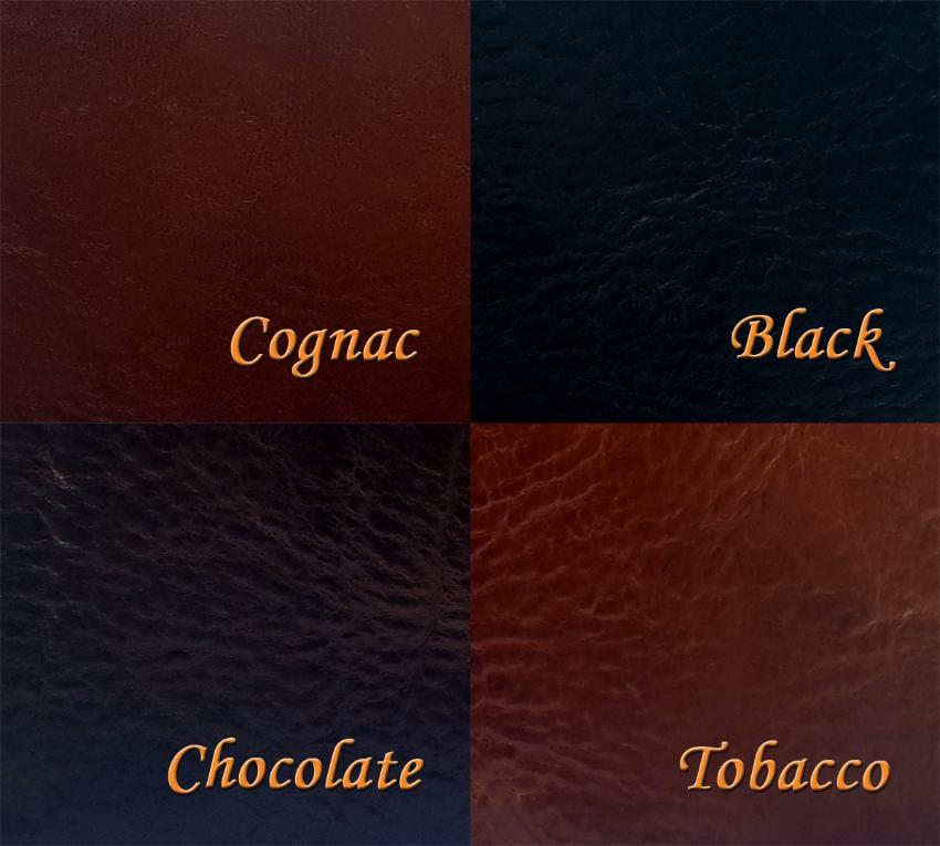 Aztec leather color choices
