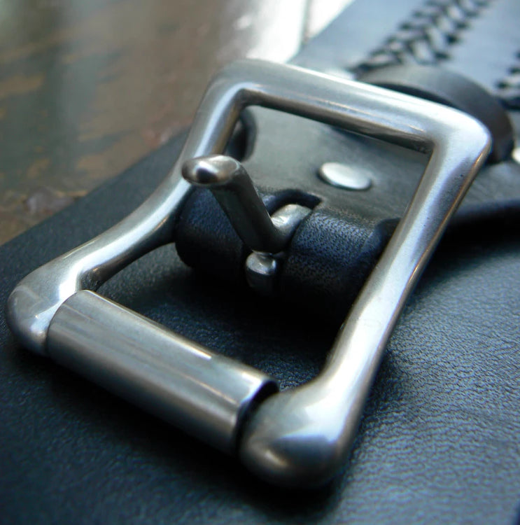 matte nickel buckle