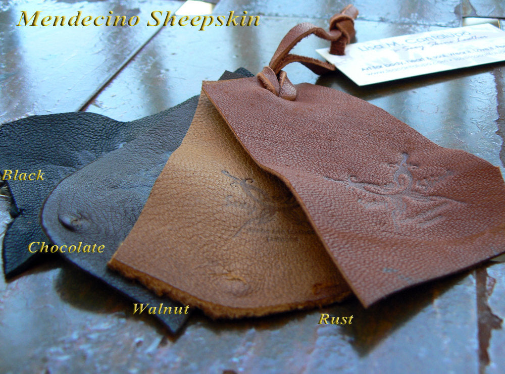 Sheepskins leather choices for Rebel Halter Top