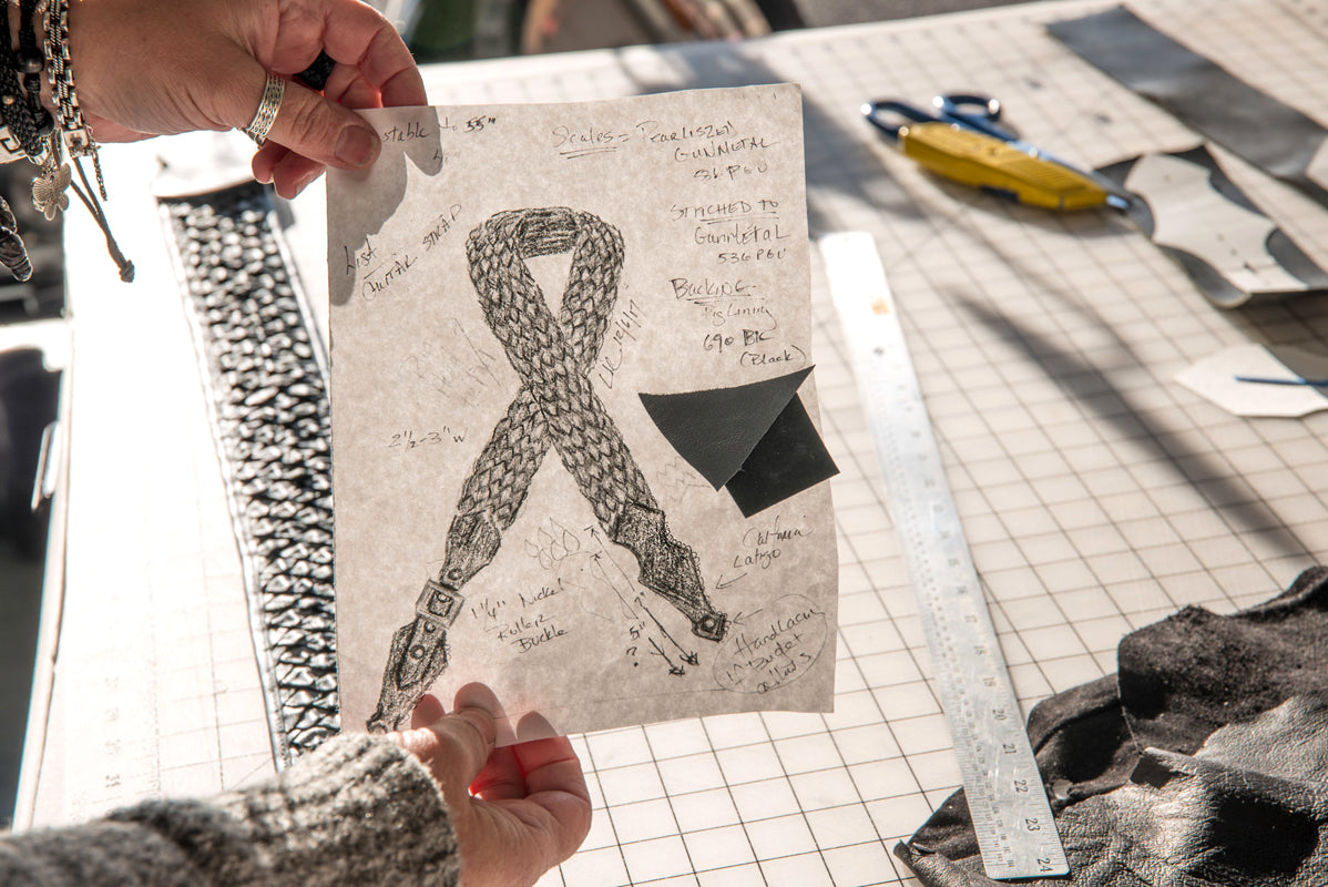 The Origin of My Leather Dragon Scale Technique