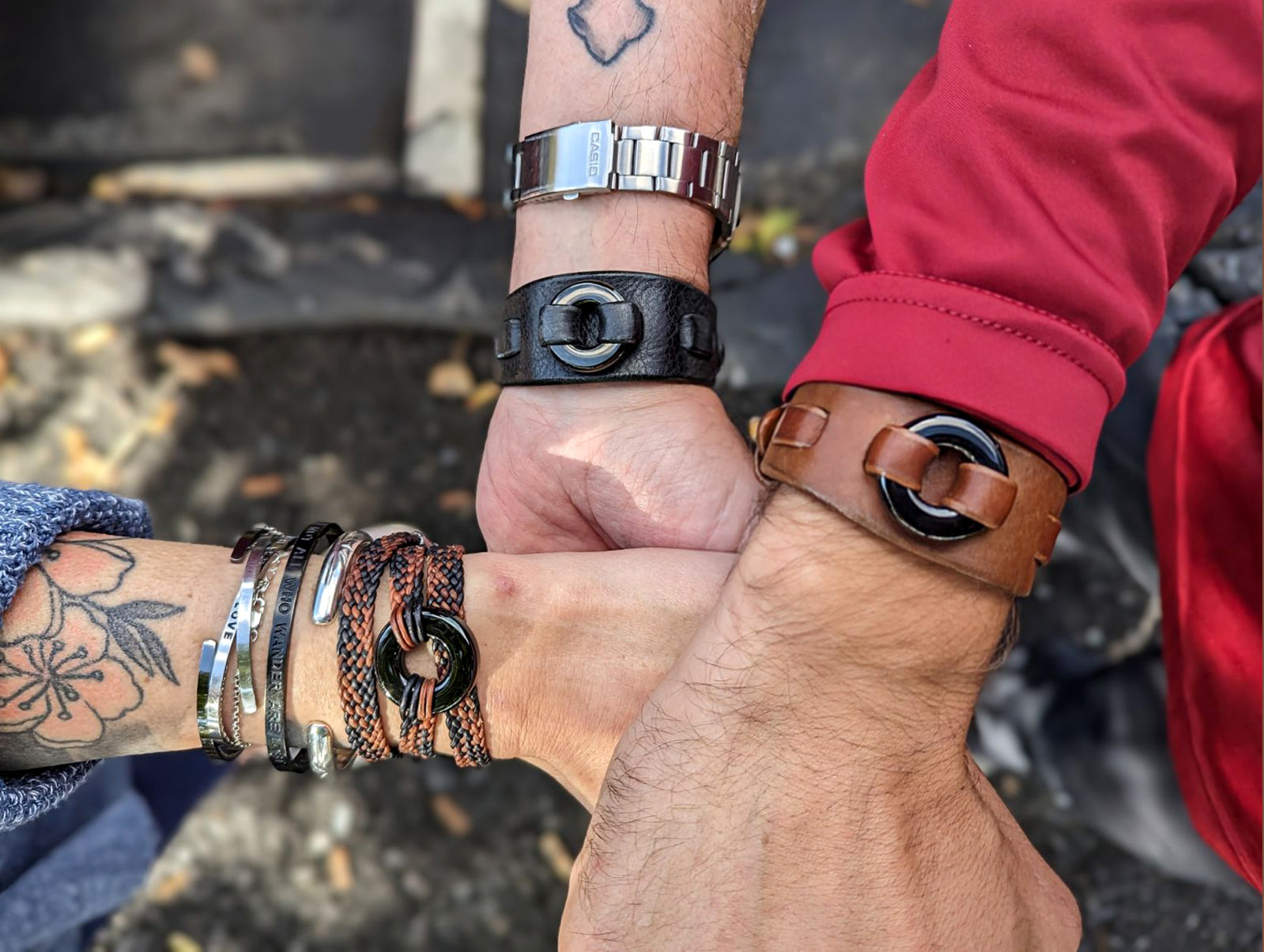 The Story Behind Three Custom Cremation Bracelets for a Family