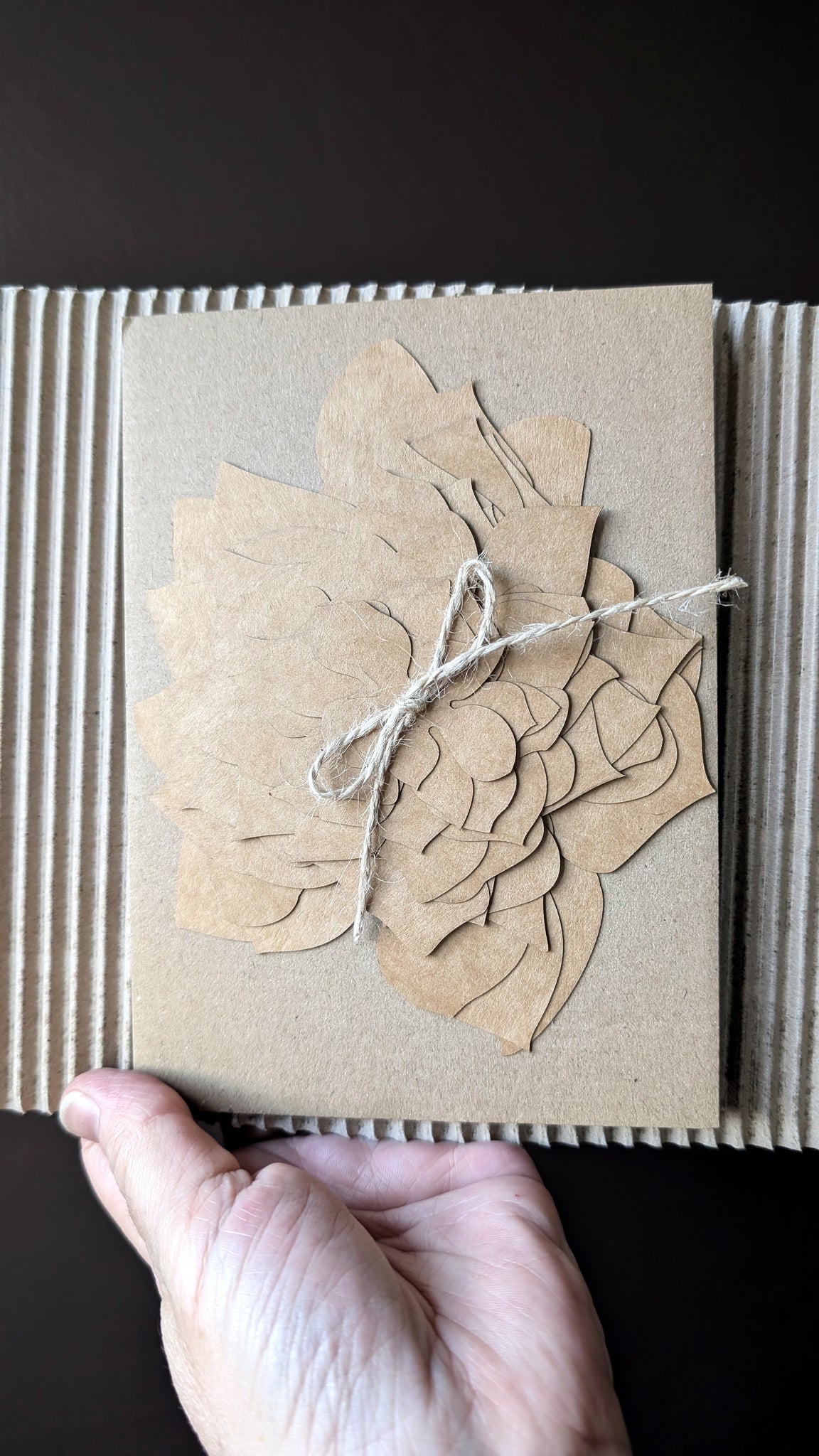 Autumn Rose Leather Flower Templates | Reusable Cardstock Flower Templates