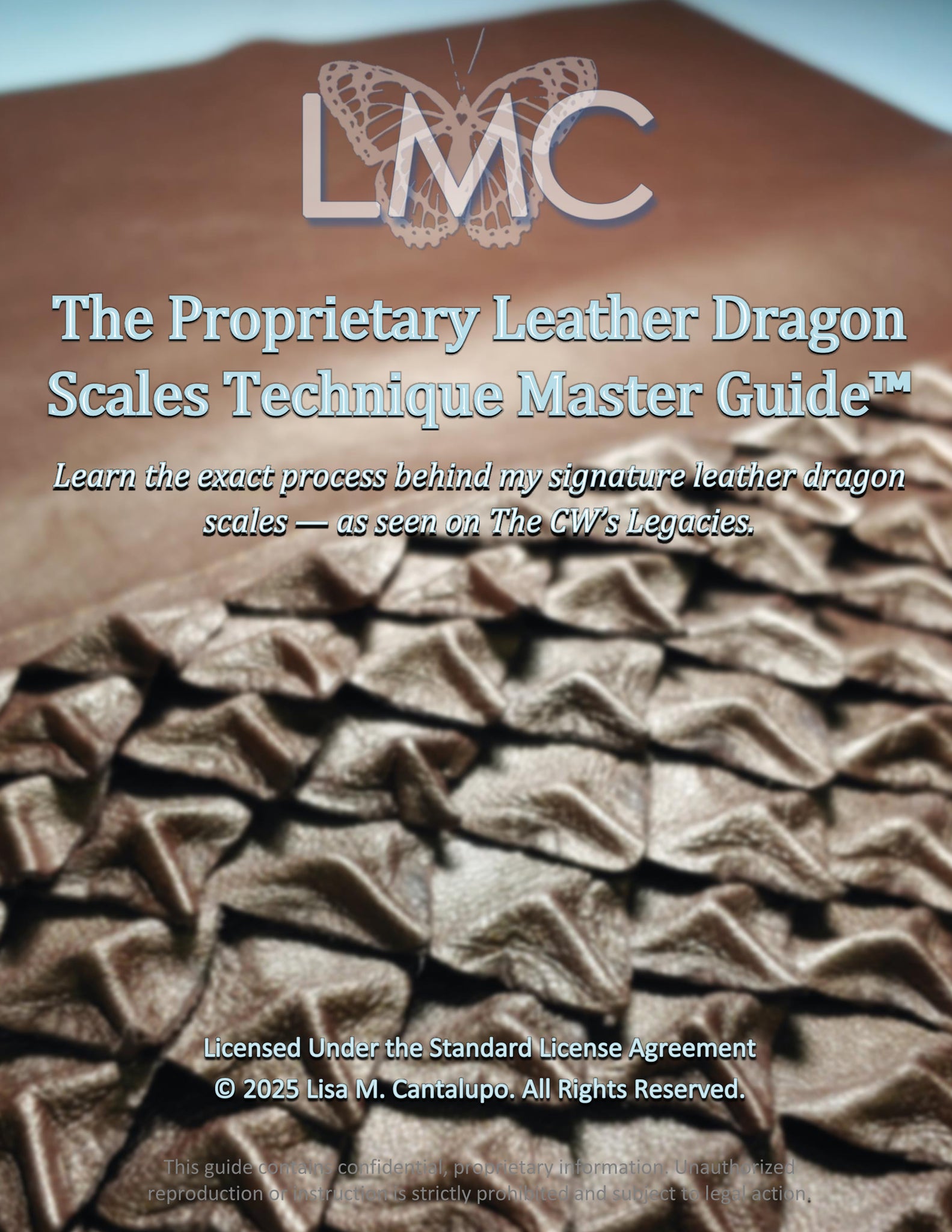 Leather Dragon Scale Tutorial — Downloadable Video + PDF Guide