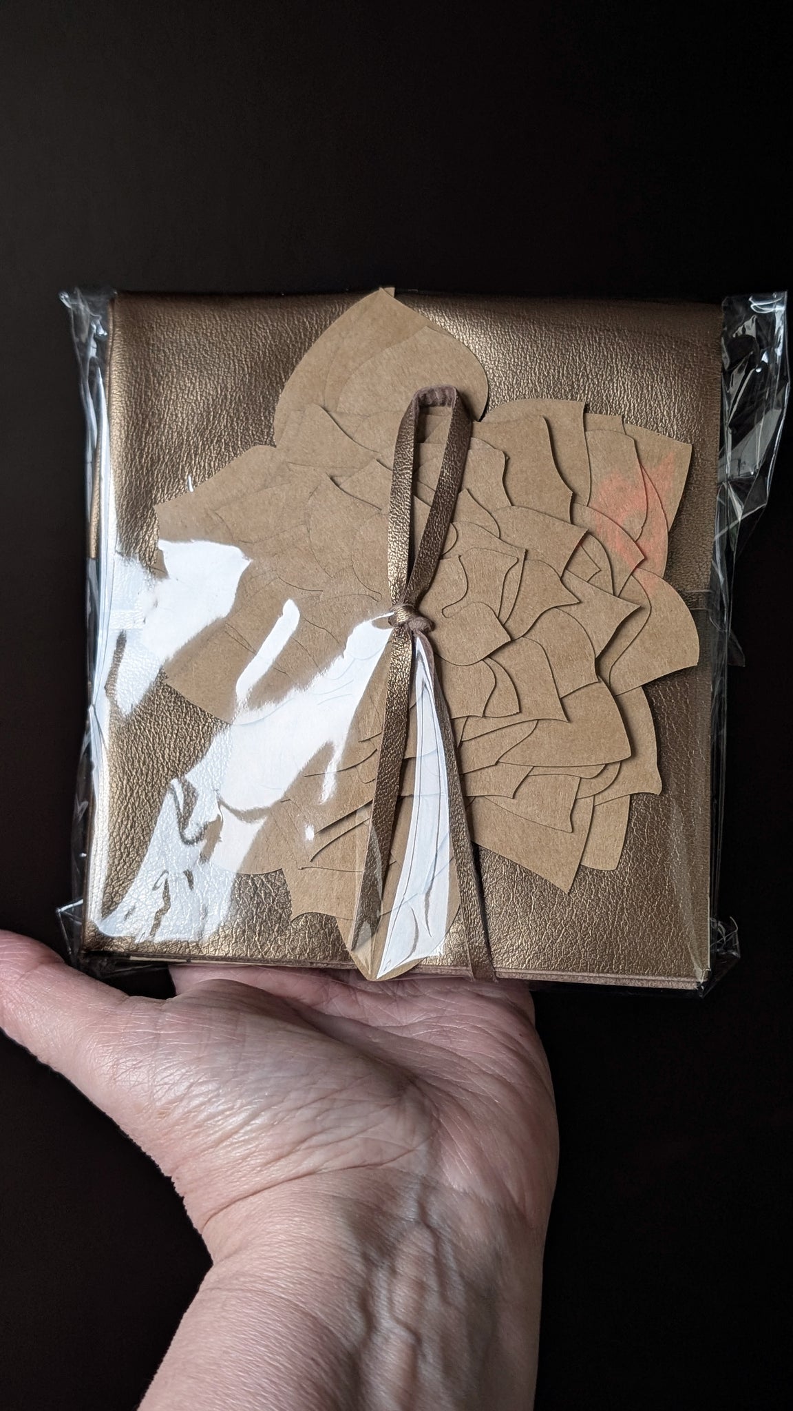 Autumn Rose Leather Flower Making Kit | DIY Craft Kit with Templates, Leather & Stiffening Agent
