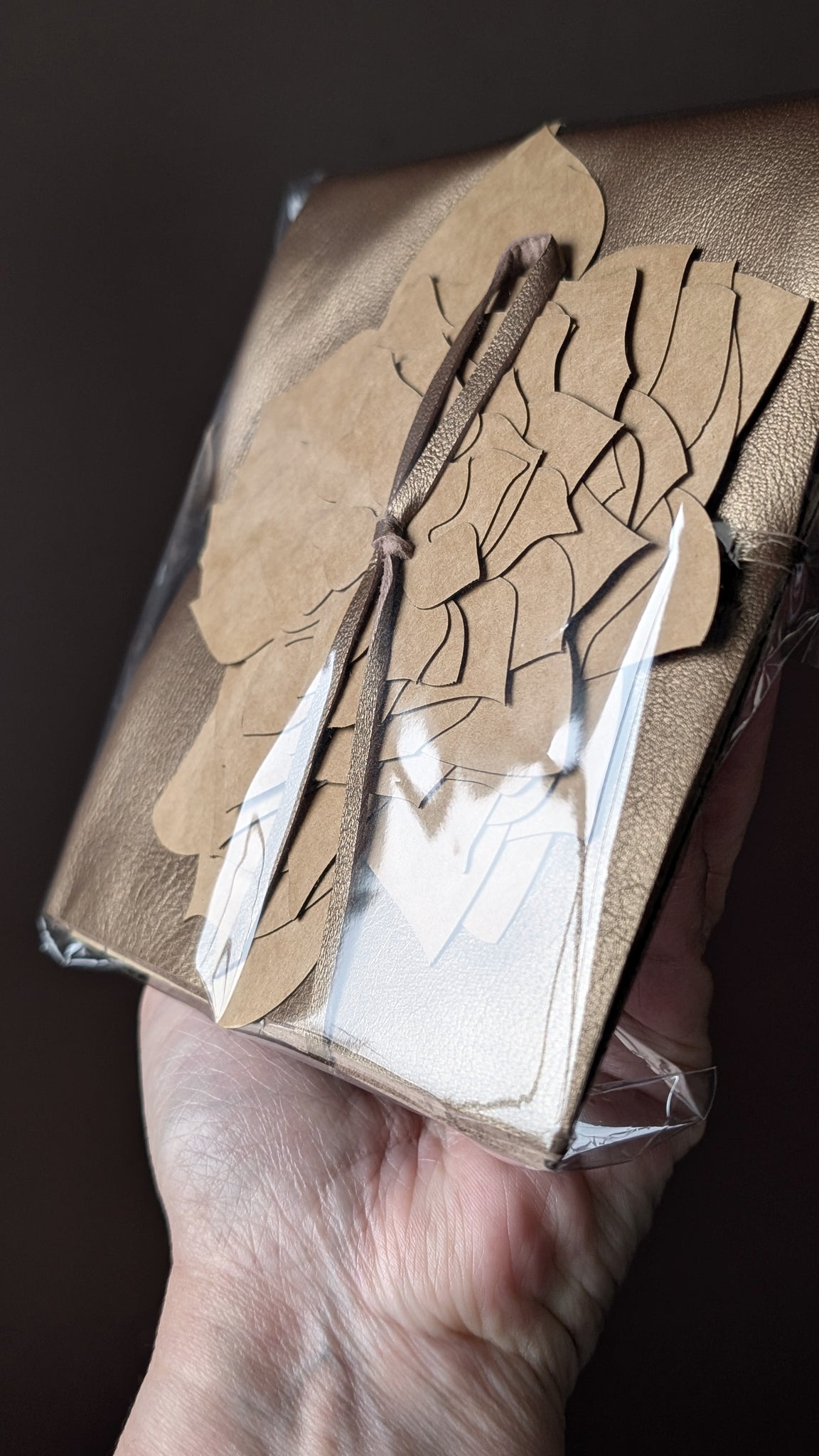 Autumn Rose Leather Flower Making Kit | DIY Craft Kit with Templates, Leather & Stiffening Agent