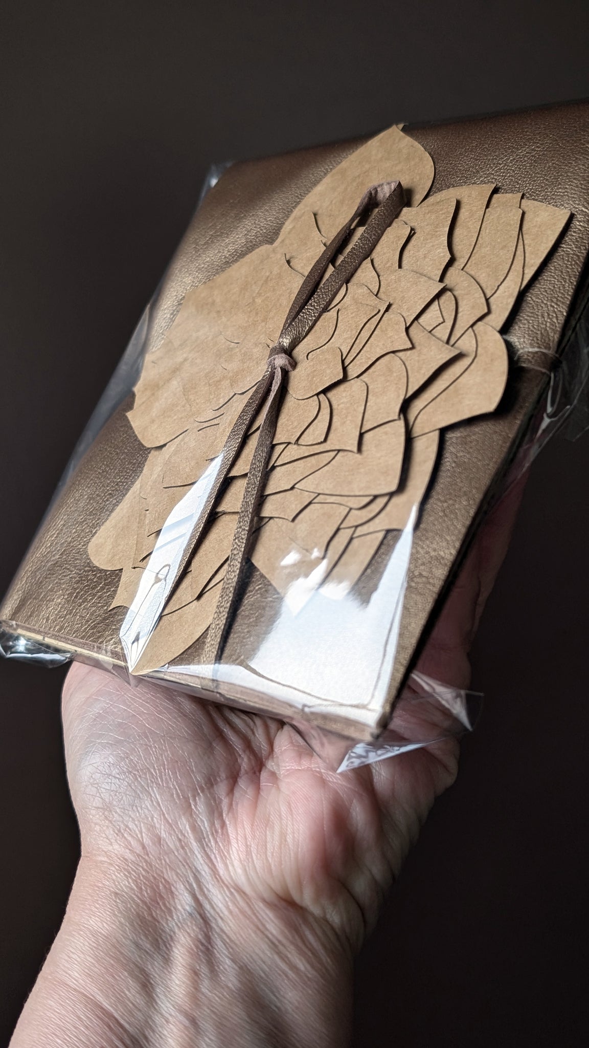 Autumn Rose Leather Flower Making Kit | DIY Craft Kit with Templates, Leather & Stiffening Agent