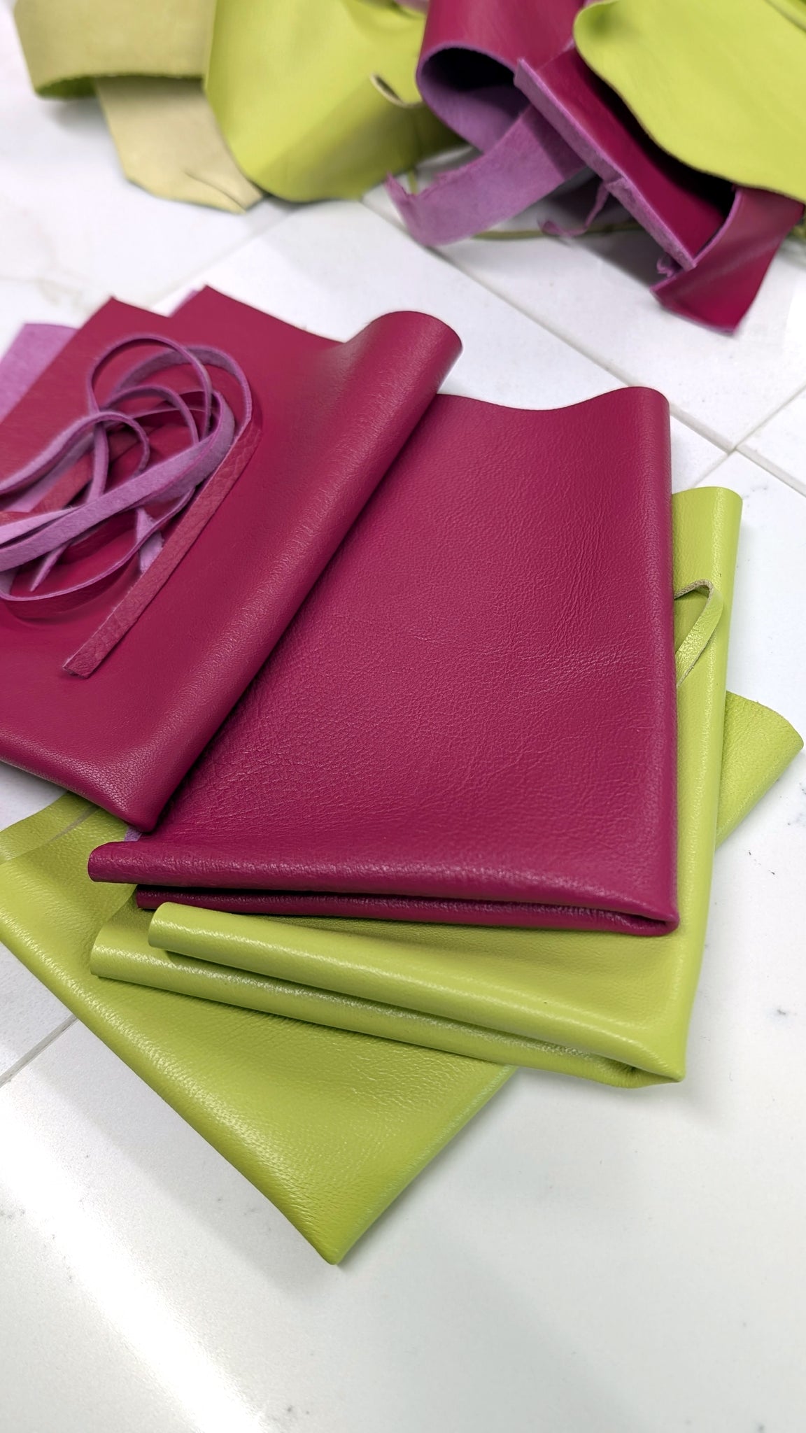 Leather Flower Making Kit ~ Leather Templates Stiffening Agent and More