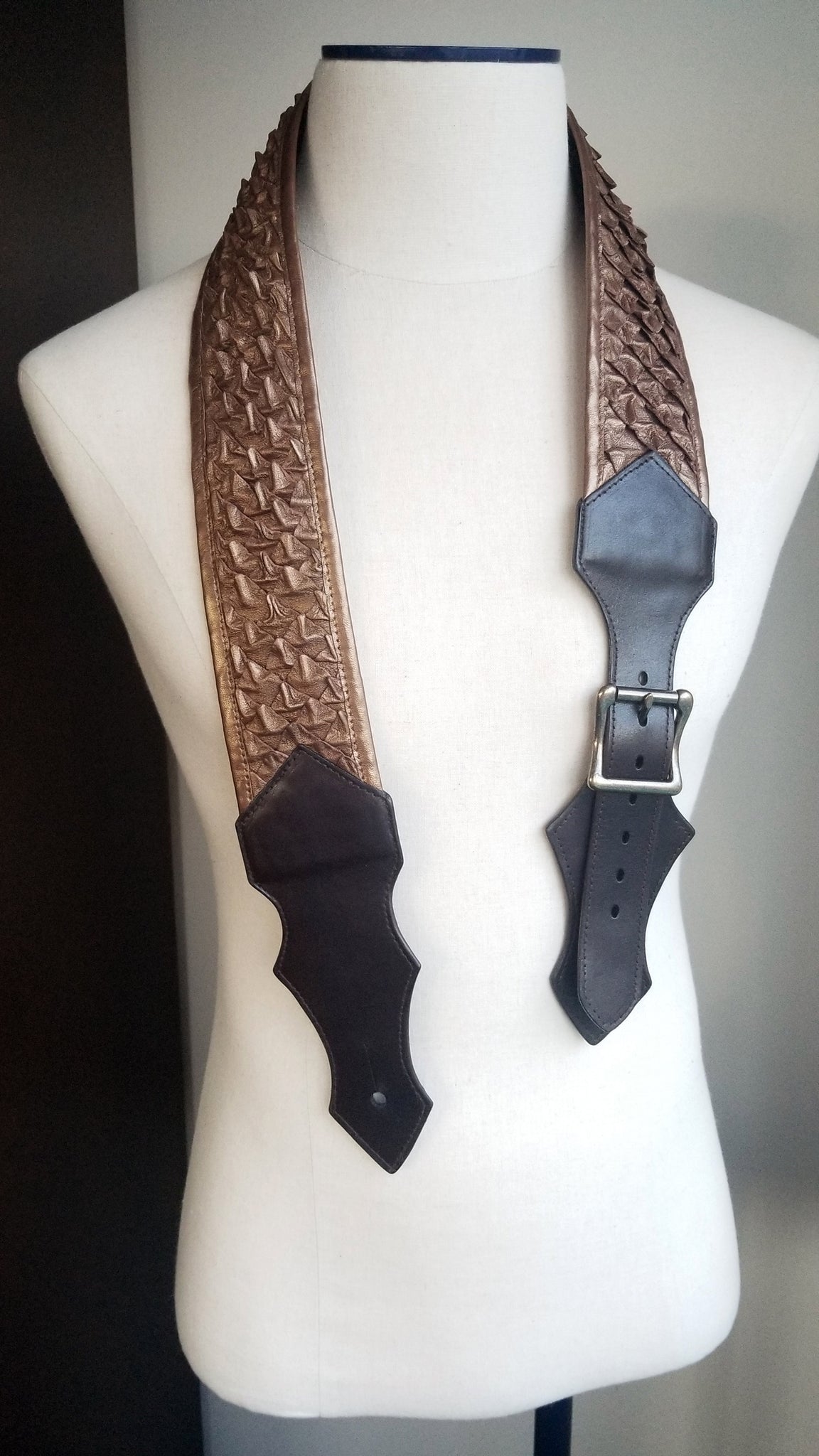 Leather Dragon Scale Tutorial — Downloadable Video + PDF Guide