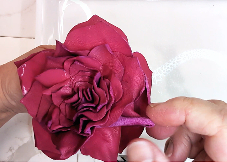 Leather Flower Making Kit ~ Leather Templates Stiffening Agent and More