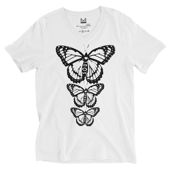 Body, Heart & Soul Butterfly Graphic T-Shirt