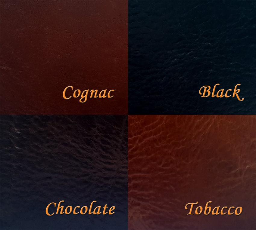 Aztec leather color choices